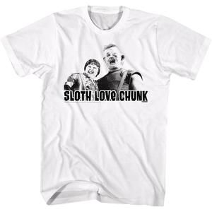 Sloth Love Chunk Goonies Tshirt